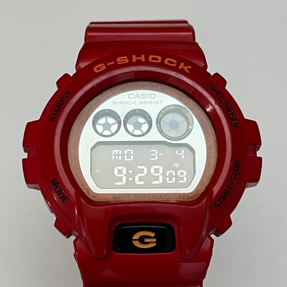 Men's Vintage 90's DIGITAL Watch CASIO "G-Shock" (1289) DW-6900CB. Alarm. Chrono - Picture 3 of 13